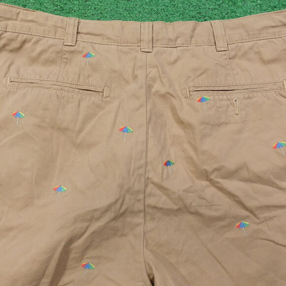 DANIEL CREMIEUX UMBRELLAS BEIGE KHAKI CHINO SHORTS MENS SIZE 38 - Picture 5 of 7